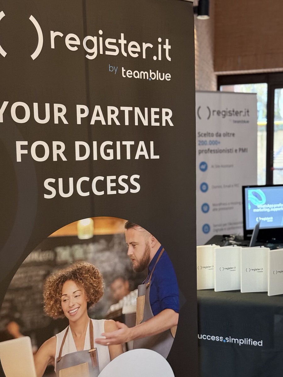 Come visit us at #WCPisa2025 

We’re showcasing what’s new in our AI-powered tools for #WordPress, making site creation faster, smarter, and more accessible than ever. 

Whether you're a developer, a small business, or just curious — we’d love to talk. 💙 

#teamblue #Registerit