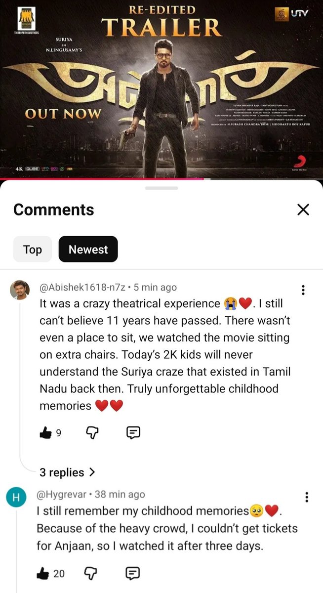 EuphoricEagle19's tweet image. @Suriya_offl, at least now please understand your true range🙏. From now on, stop doing these trash content films and pick only stylish and mass commercial movies.

Your rereleased commercial movie thrashed one tortoise in tamilnadu

#AnjaanReRelease  #Anjaan