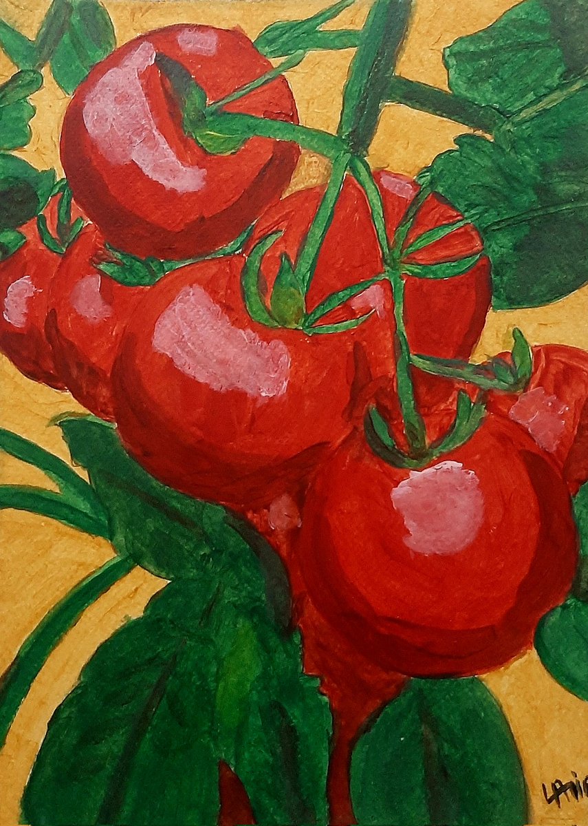 MychaIsABoy's tweet photo. Nature morte aux tomates
#acrylics https://t.co/2QRYBuuGzn