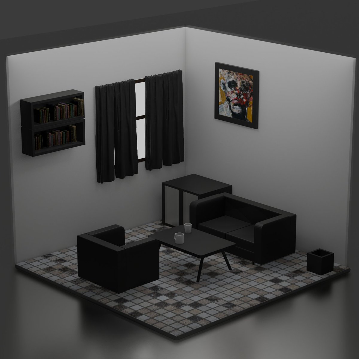 ContainmentC's tweet image. #b3d 
lil creepier than planned .. but oh well