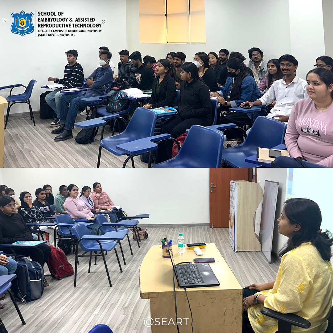 SeartEmbryology's tweet image. Embryology Theory Sessions by Dr. Divya Sardana!
.
#SEART #SchoolOfEmbryology #EmbryologyTraining #ClinicalEmbryologyCourse #SEARTCourses #SEARTIVFTraining #Gurgaon #Gurugram #GurgaonEducation #GurgaonTraining #GurugramUniversity #IVFInGurgaon #EmbryologyInGurgaon