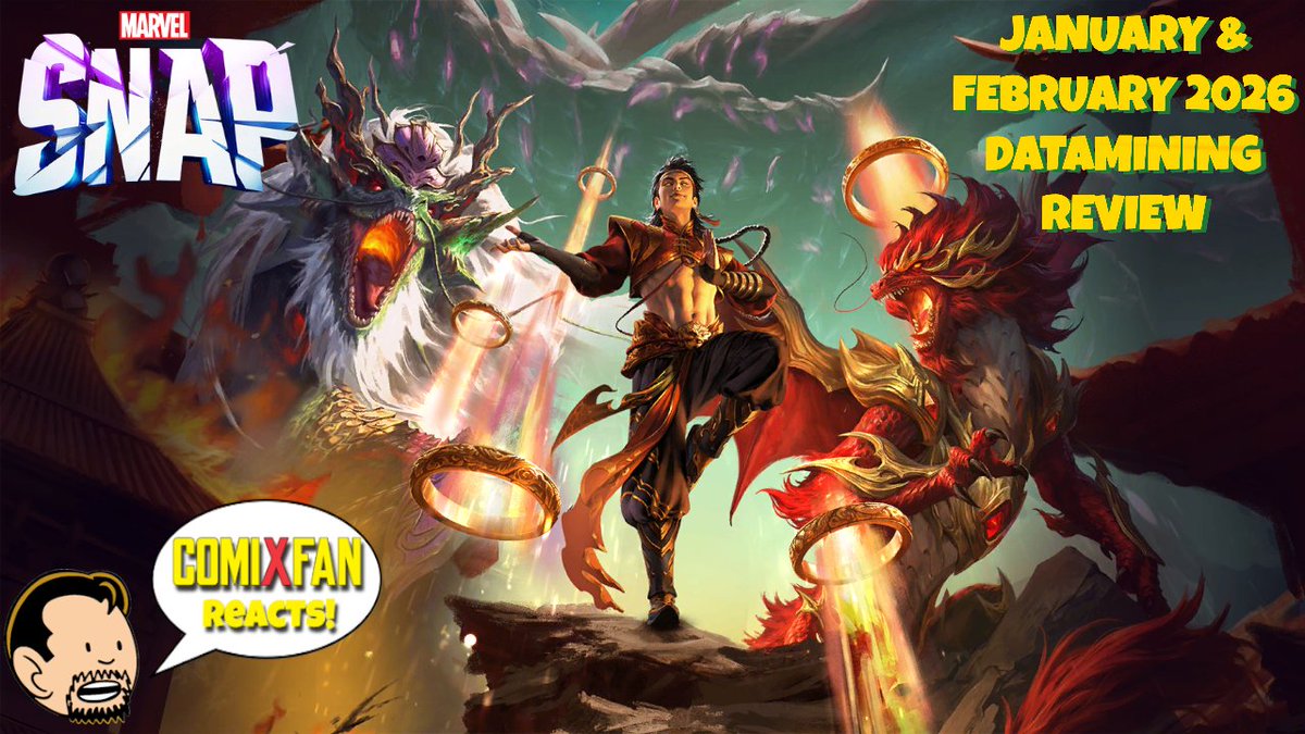Comixfan's tweet image. I just posted my reaction to the @MarvelSnap January &amp;amp; February 2026 datamines on @YouTube!👀

Check it out via the link below⤵️

#MarvelSnap #datamining #YouTube