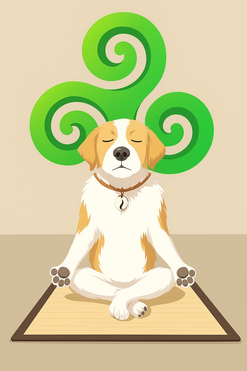 NeoLea_io's tweet image. A wise dog once said:
Weekends are for chilling, resetting your mind, and touching some real grass ♻️