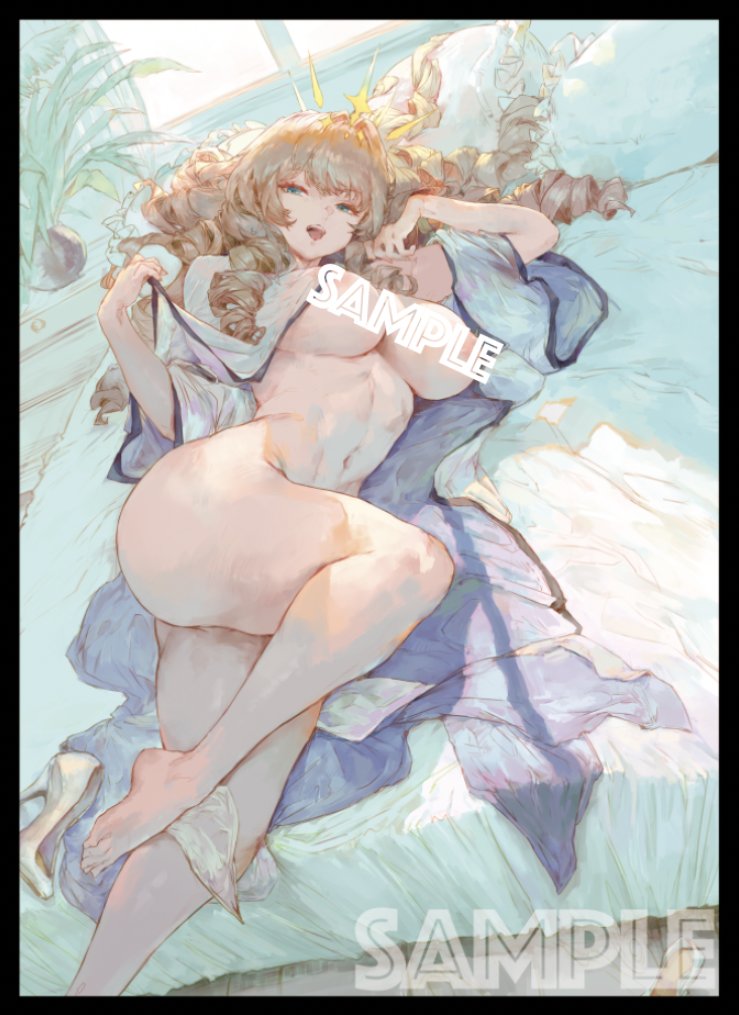 「C107/エア冬コミ 新作発表③ クラウン の スリーブ や プレイマット にな」|EATOS@サンクリ2023Spring A09abのイラスト