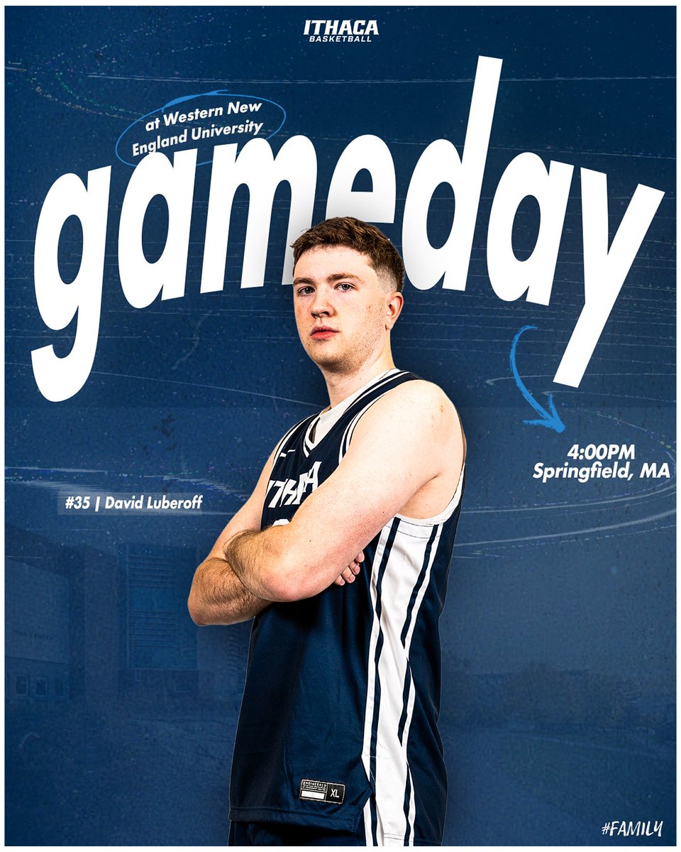 IthacaMBB's tweet image. Another road matchup on deck. 🚙

#GoBombers | #Family | #D3Hoops