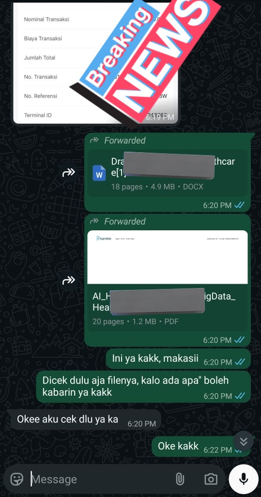 jokiin_guh's tweet image. 638. Joki formating rapihin makalah
639. Joki buat makalah kimia
640. Jasa humanize AI ke under 20%

#jokitugas