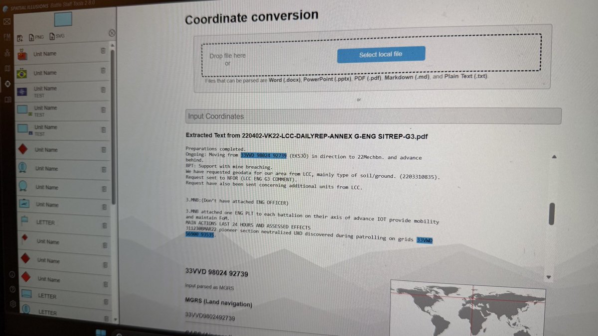 spatialillusion's tweet image. Once you build it, it becomes obvious that this should have been done a long time ago. 
You can now see the full content of a file before you import it to the map.