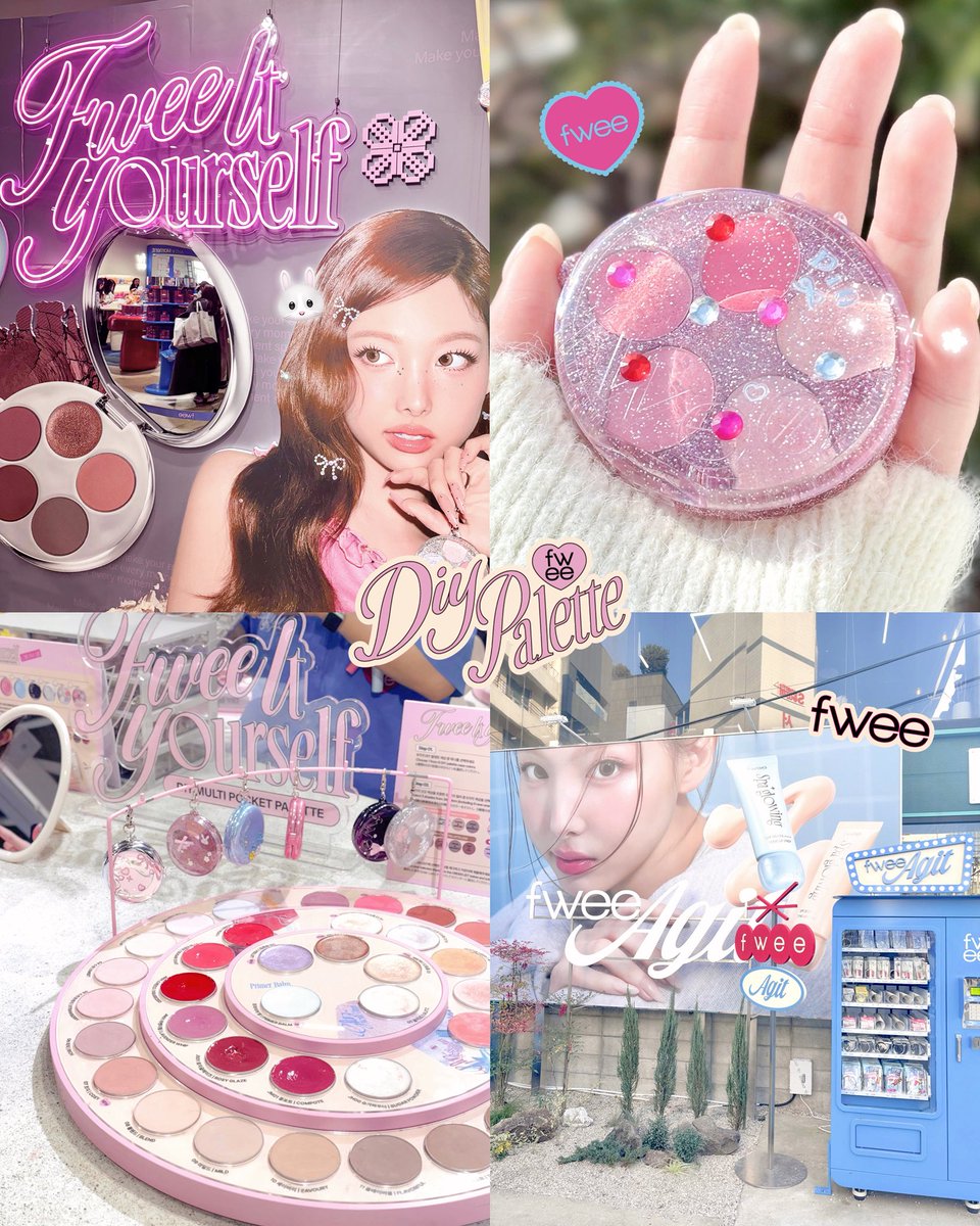 _forpink00's tweet image. #제품제공 #RT이벤트
#RT 추첨 3분께 #PIA_DIY팔레트 를 선물로 드립니다 ෆ (11/25 추첨)

퓌 아지트에 방문해 다가오는 연말 메이크업에 잘 쓸 설향딸기 팔레트를 만들어 봤어요🍓✨

퓌 팔레트 활용해서 한 메이크업룩도 연출해봤답니다 ᵕ̈ 

자세한 발색은 타래로 보여드릴게요〰️