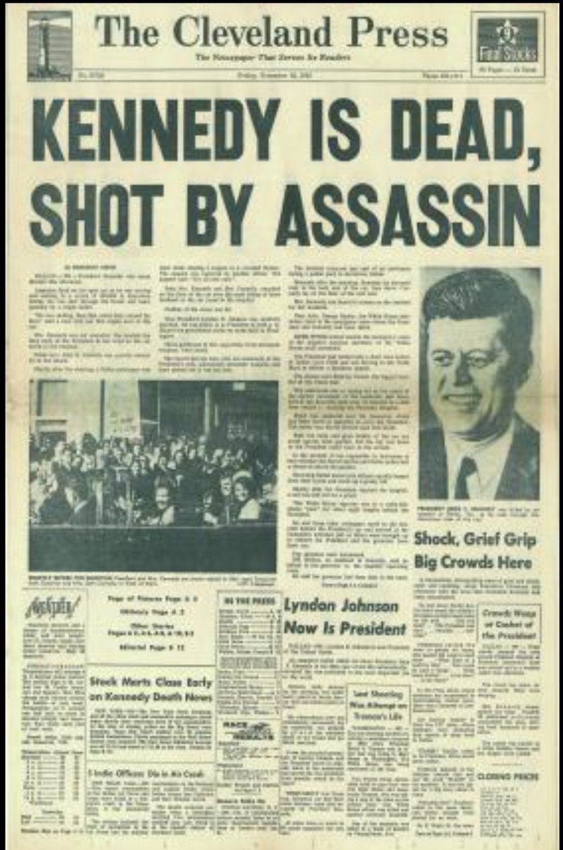 PrezWisdom's tweet image. John F. Kennedy 🇺🇸 died #OTD 1963, assassinated by Lee Harvey Oswald in Dallas, Texas

All day today we will look at some of the facts and events connected to his death

Feel free to add your memories below if you were alive to witness all of this

#POTUS ♥️