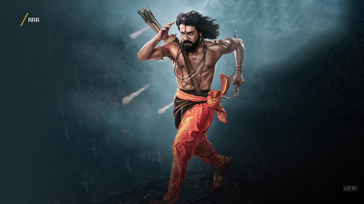 ZEE5India's tweet image. The Ram we all fell for… and still do💥

#RRR #RamCharan