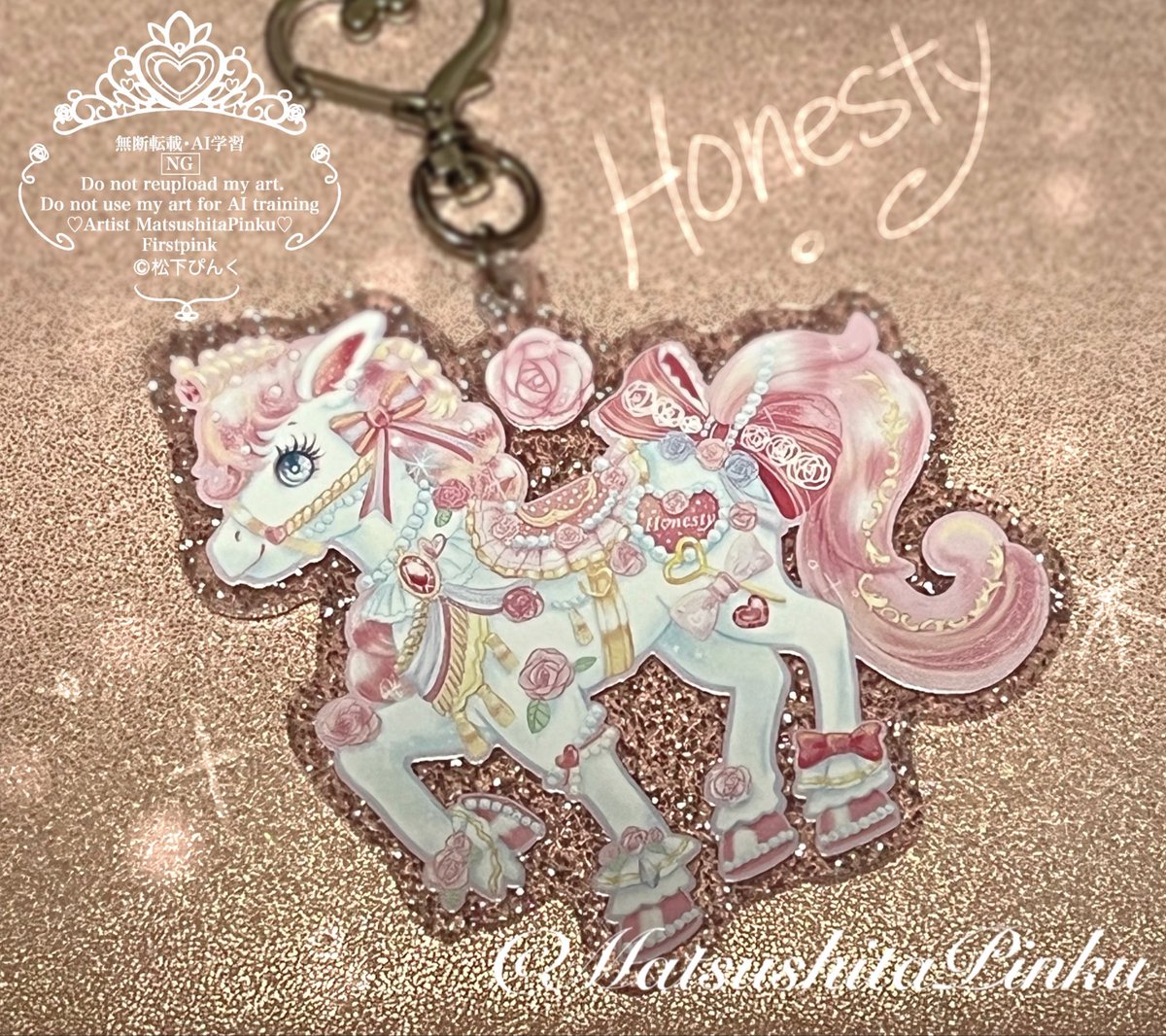 heArt_Pinku's tweet photo. 馬のHonestyちゃん🎠
ふと撮ったら
走っていてとてもはしゃいで
嬉しそうに撮れたのです🎀💍
🎠💕

 夢をこめて
illust with love by Pinku♡
#イラスト #馬 https://t.co/Heay4yXPwl