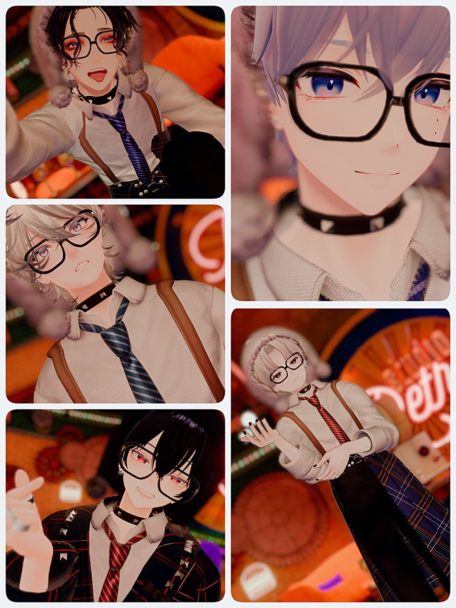 新作学生服風衣装『Minuit Punk Uniform/ミニュイ･パンクユニフォーム』を先程シークレット公開致しました!!❤🖤🏫
初期対応は『水瀬･狛乃･彼方･カルネ(+Head)･伊依･斑霞』
明日の夜７時まで、ショップフォロワー限定で無料となっております〜
BOOTHメールのチェックの方をどうぞよしなに！