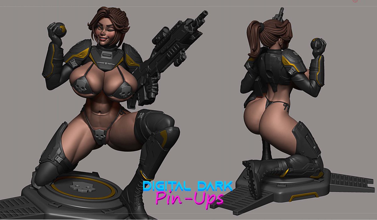 🔞Digital Dark Pin-Ups🍑(Commissions Closed) tweet media