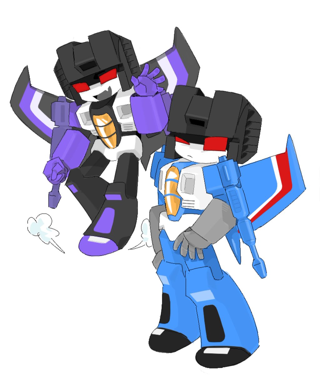 shiajzhsgxhlswj's tweet image. #skywarp #thundercracker