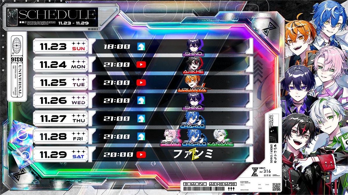 うるみや◁クロノヴァ (@urumiyayade) / Highlights / X