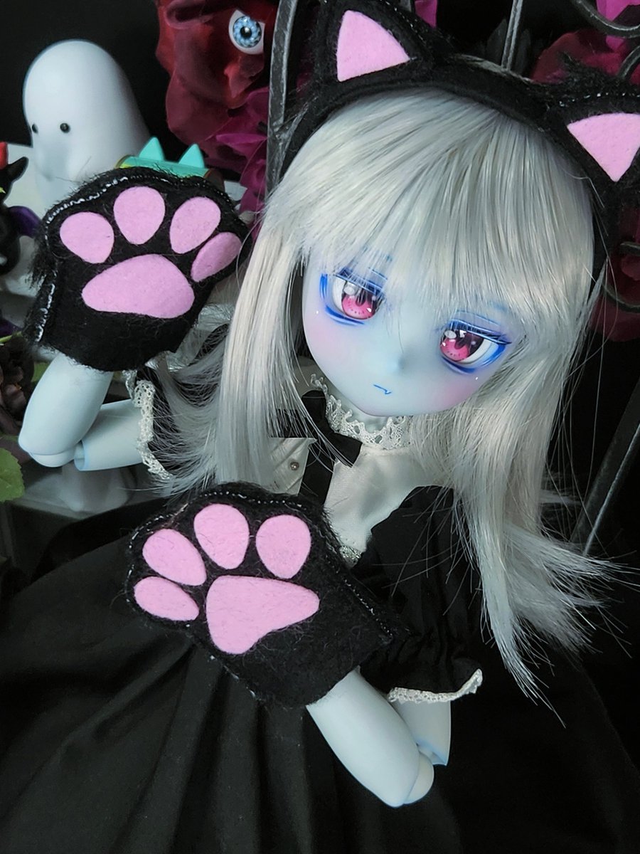 いいにゃんにゃんの日🐈‍⬛🐈️
#96魔術　#ちるっ子