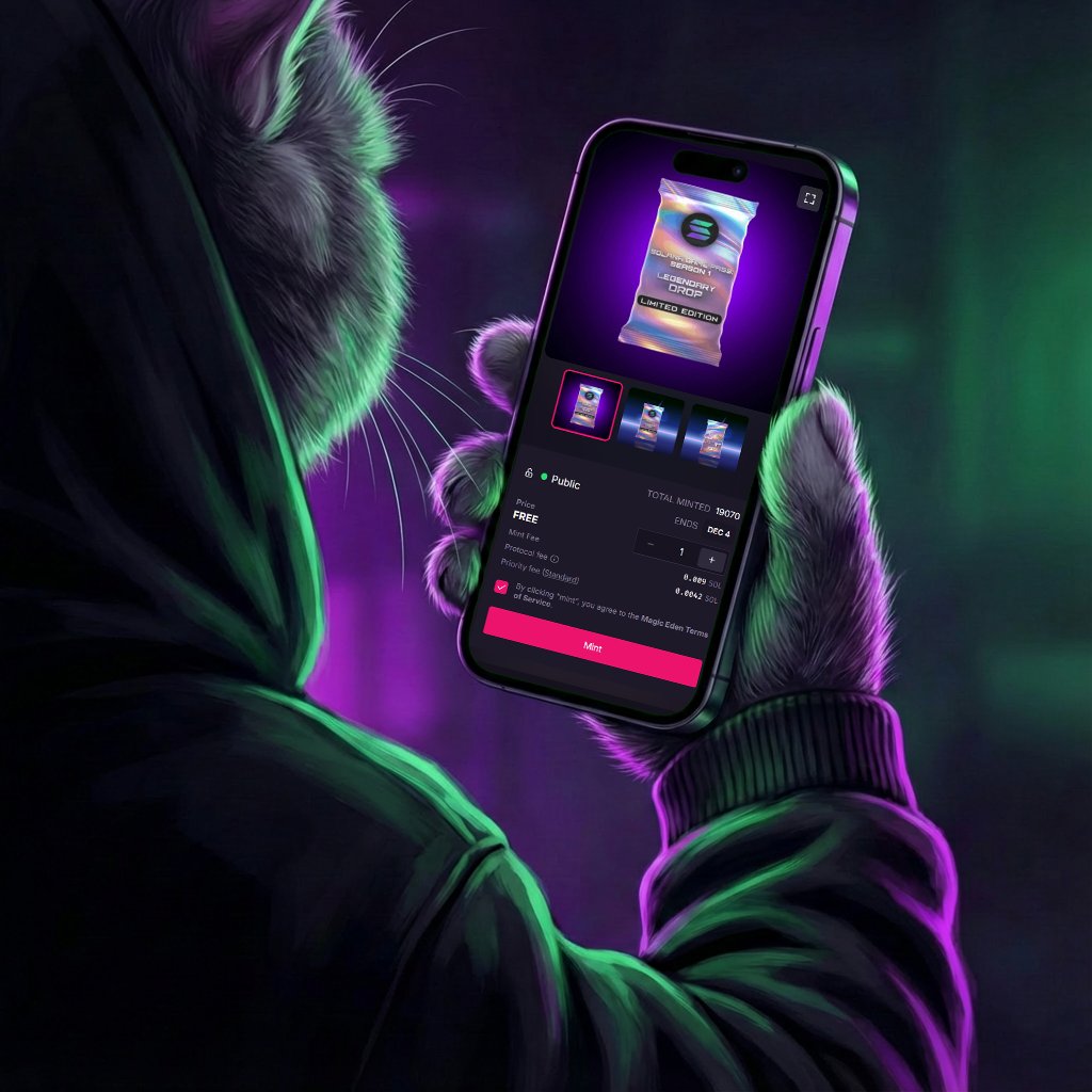 SleepySyntax's tweet image. Minted my @solanagaming pass a while ago, and it’s aging nicely.

It’s like that moment when your character checks their phone, and you can feel something loading in the background.

@solanagaming keeps moving with calm confidence, building a simple, fast, fun hub that connects…