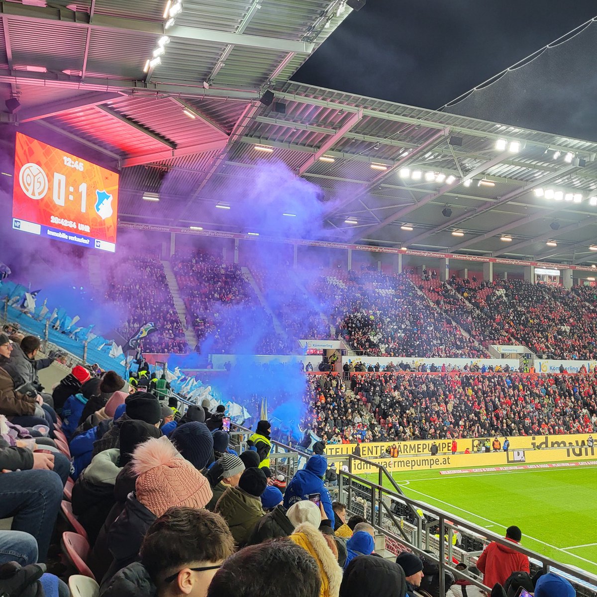 Negninorg's tweet image. FSV Mainz v Hoffenheim 1-1 #groundhopping