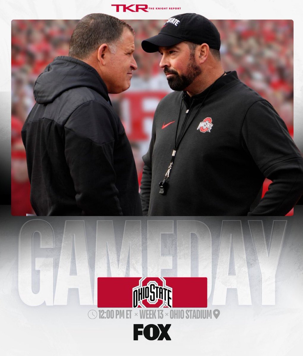 WAKE UP, IT’S RUTGERS FOOTBALL GAMEDAY!

📺: FOX
🕰️: 12:00pm ET
🏟️: Ohio Stadium 
💰: Ohio State -32.5pts

👉 tinyurl.com/RUOSUgame