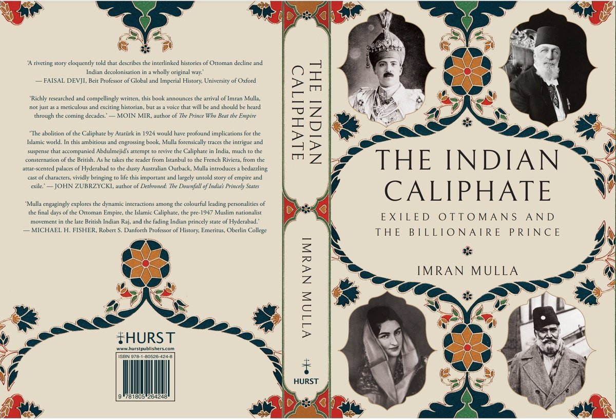 Imran_posts's tweet image. Must-read thread by Sam and a fantastic substack post too.

My new book, which tells the full story of the exiled last Ottoman Caliph and the 20th-century scheme to revive the Caliphate in India, is out next month:
