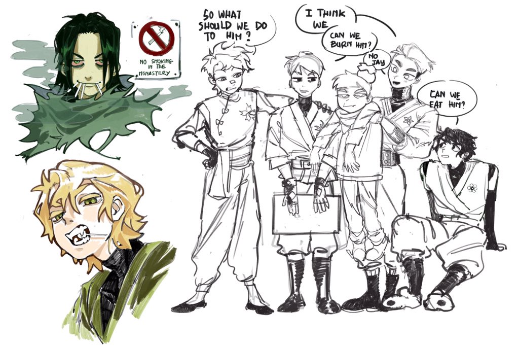 AnotherJu9262's tweet photo. Ninjago Doodles 
I finally found the perfect design guys 🗿☝️ https://t.co/PbKfKVVBGw