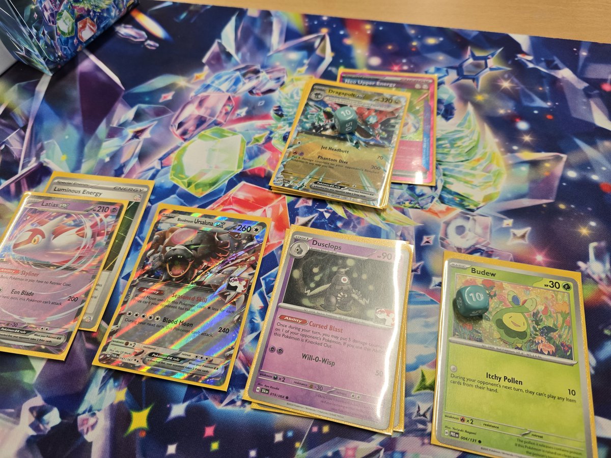 Randomly ended up in a league challenge bracket. 

Up 1-0