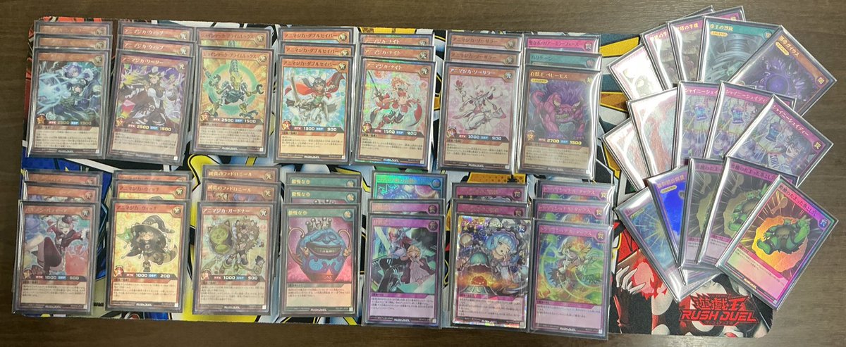 ラッシュデュエル すぐに使える アニマジカ 構築済みデッキ ラッシュ