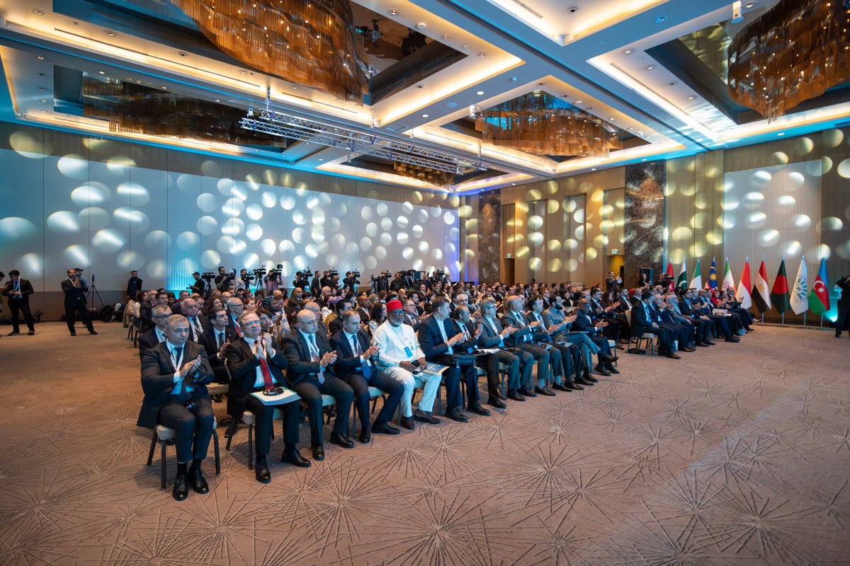D8org's tweet image. PRESS RELEASE — FIRST D-8 MEDIA FORUM CONCLUDED IN BAKU WITH ADOPTION OF THE BAKU DECLARATION 2025