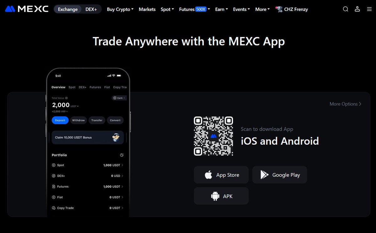 satoshi_is_musk's tweet image. I’ve used multiple exchanges and #MEXC’s UI remains one of the easiest to navigate. Clean layout, smart notifications, and fast chart switching.

So when I see #CancelMEXC posts, I’m honestly confused, the app feels well-managed with steady #MEXCRiskControl behind it.