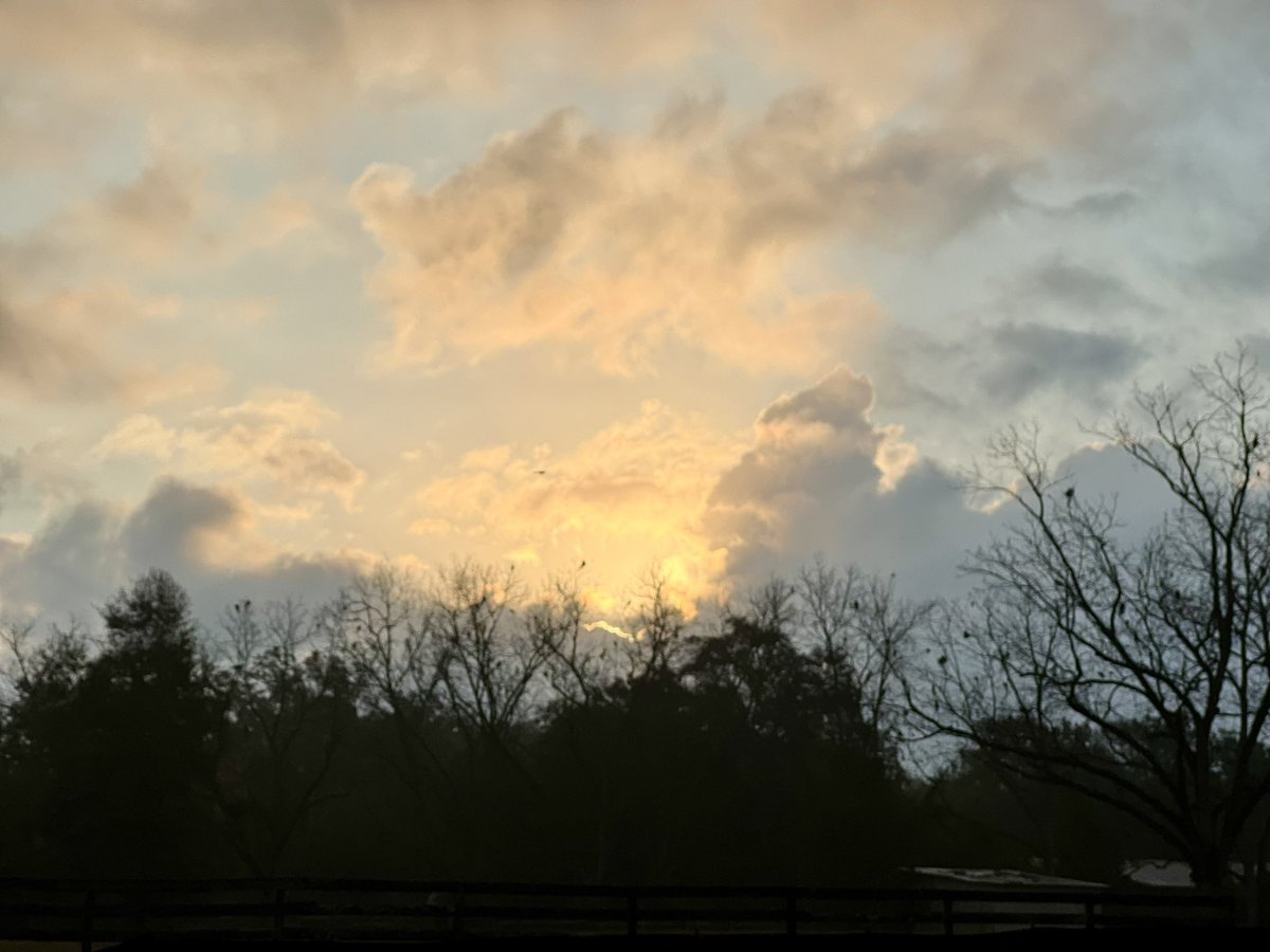 Good Morning ☀️ #saturdaymorning <a href="/spann/">James Spann</a> <a href="/ChrisSmithPW/">Chris Smith</a> <a href="/RyanMichaelsWX/">Ryan Michaels WJHG</a> <a href="/justinkieferwx/">Justin Kiefer</a> #Chipley #sunrise