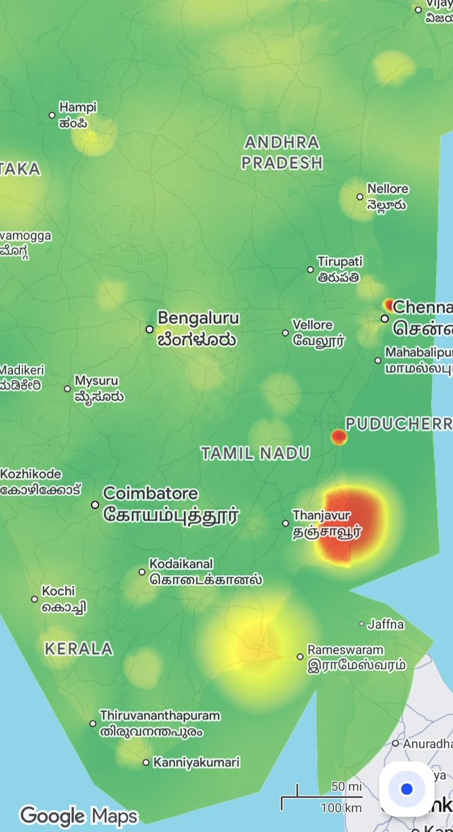 ashishpadave's tweet photo. Wonder why no one talks about the southern cities when discussing AQI.
These are equally bad if not worse than Delhi, NCR etc. Any Tamilians here? 
 @News18TamilNadu https://t.co/FyDuei7Fzh