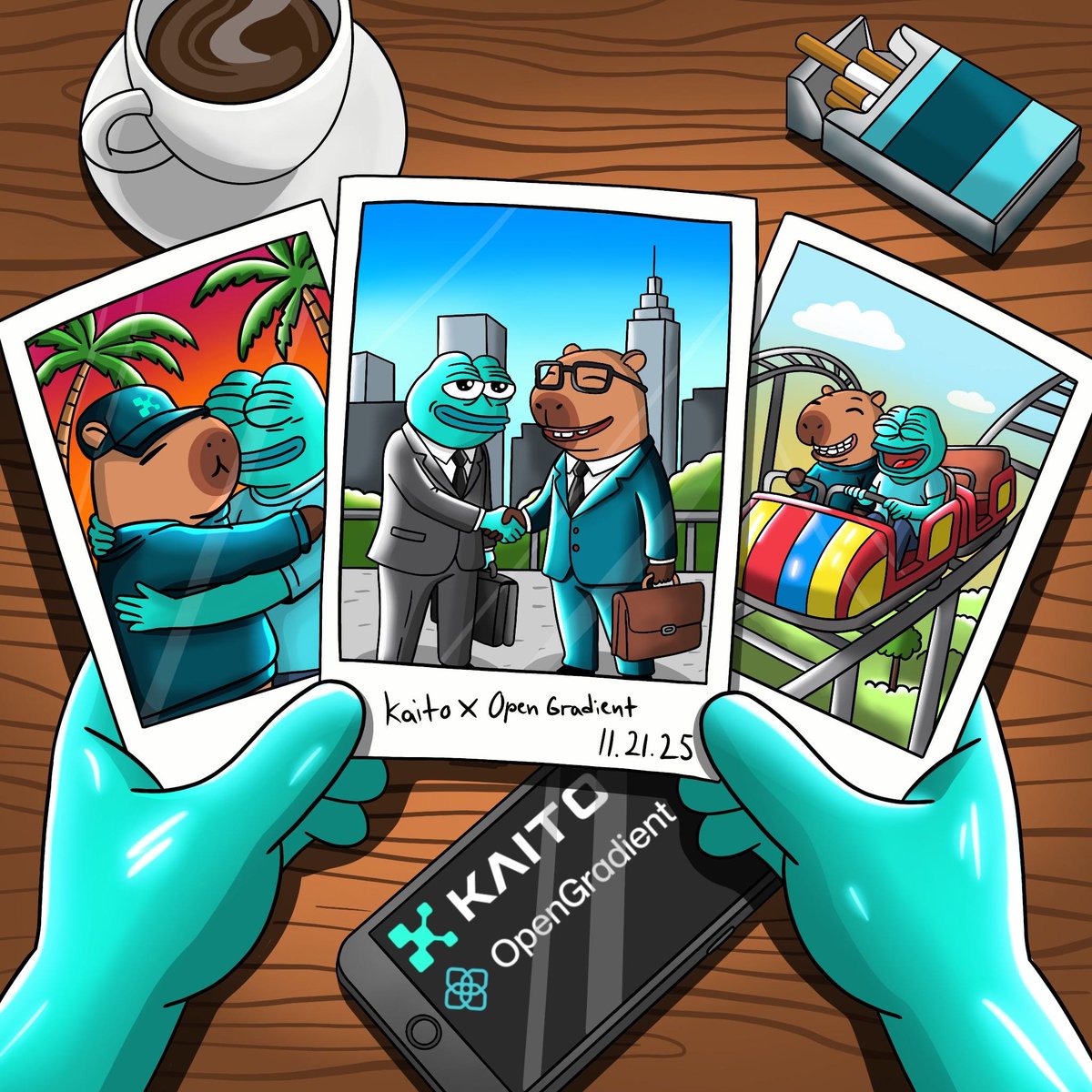 edward_evm's tweet image. Gooood afternoon fam 👨‍💻

The @OpenGradient x @KaitoAI leaderboard is LIVE 🟩
Time to show what you’ve got. Rewards coming soon 👀

OpenGradient is the world’s first L1 for Open Intelligence enabling onchain model hosting, verifiable inference, and trustless agent coordination

🔗…