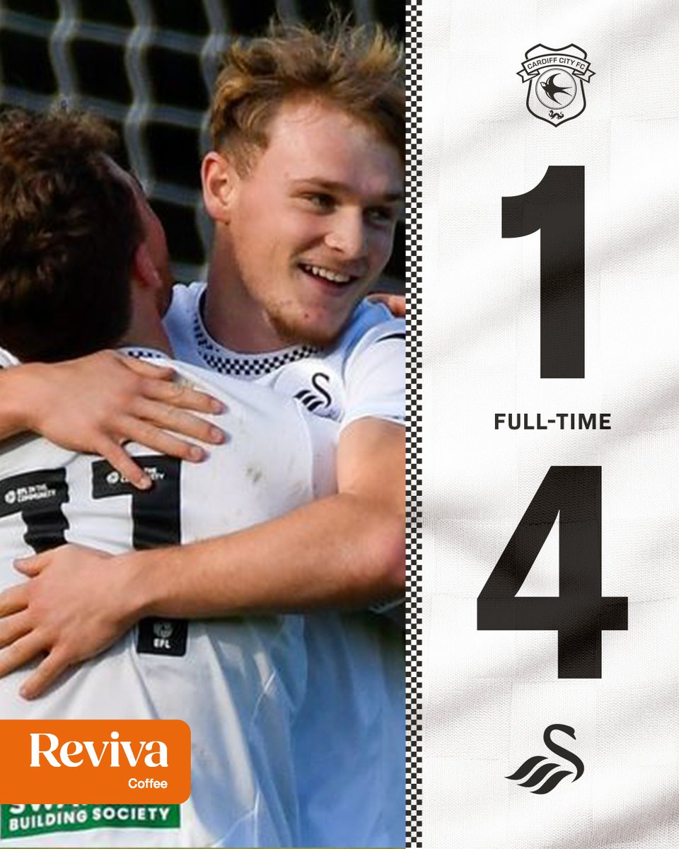 A derby day victory for #SwansU18s in Cardiff🙌