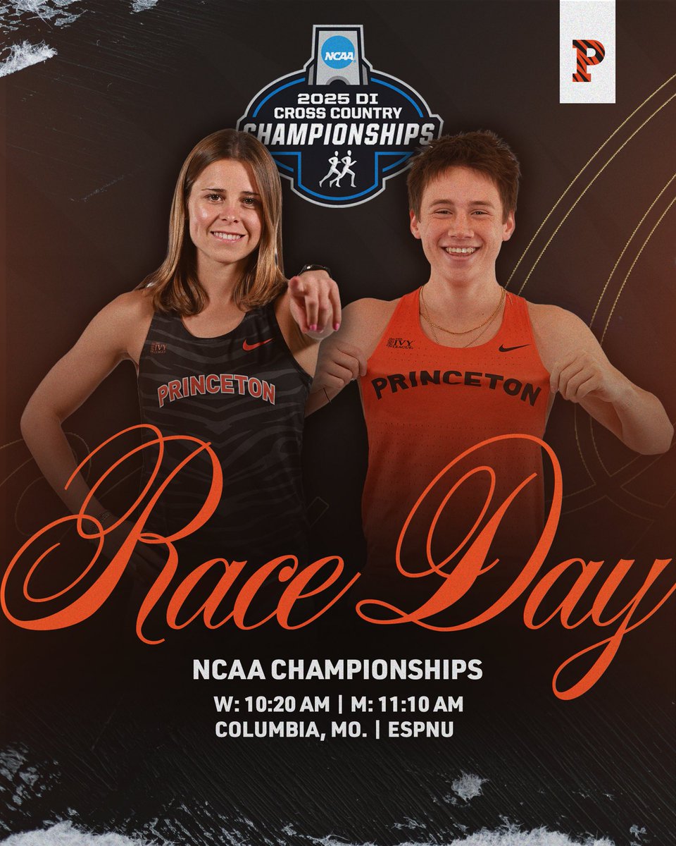 CHAMPIONSHIP SATURDAY 🏆

Let’s go Tigers! 

#PrincetonXC #GoTigers