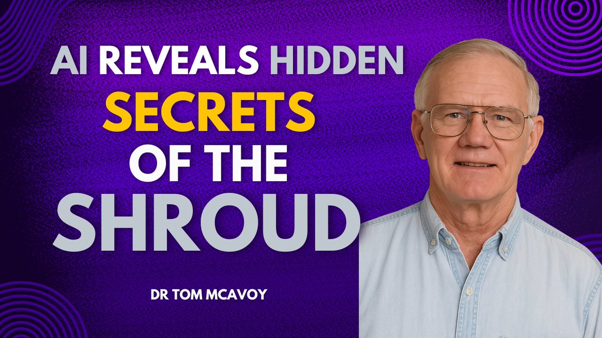 GuyPowell's tweet photo. Can AI decode the mystery of the Shroud of Turin? Dr. Tom McAvoy explains.  

Click here to view: https://t.co/C83GsP1Pfs

#JesusChrist #ShroudOfTurin https://t.co/XhTu8MAKlQ