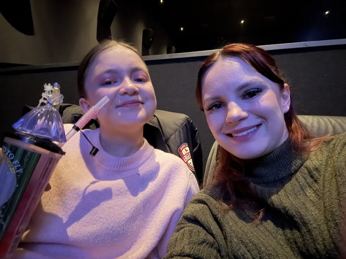 BergieB30's tweet photo. @ODEONCinemas I can’t tag my Glinda as she’s not allowed on social media yet! But we love watching it last night! https://t.co/yKL6QwDnDv