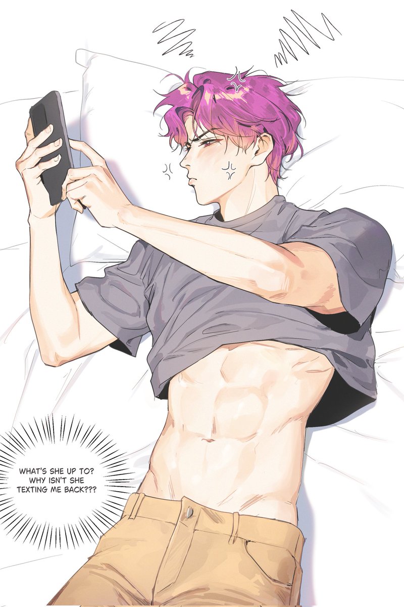 kyuto_hans's tweet image. Don’t be mad #Rafayel , she’s just pooping.

#LADS