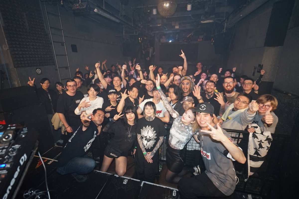 ご来場の皆様、出演のDJ、VJ、カメラマンの方々、Circus Tokyoの方々、ありがとうございました！ #HCASN