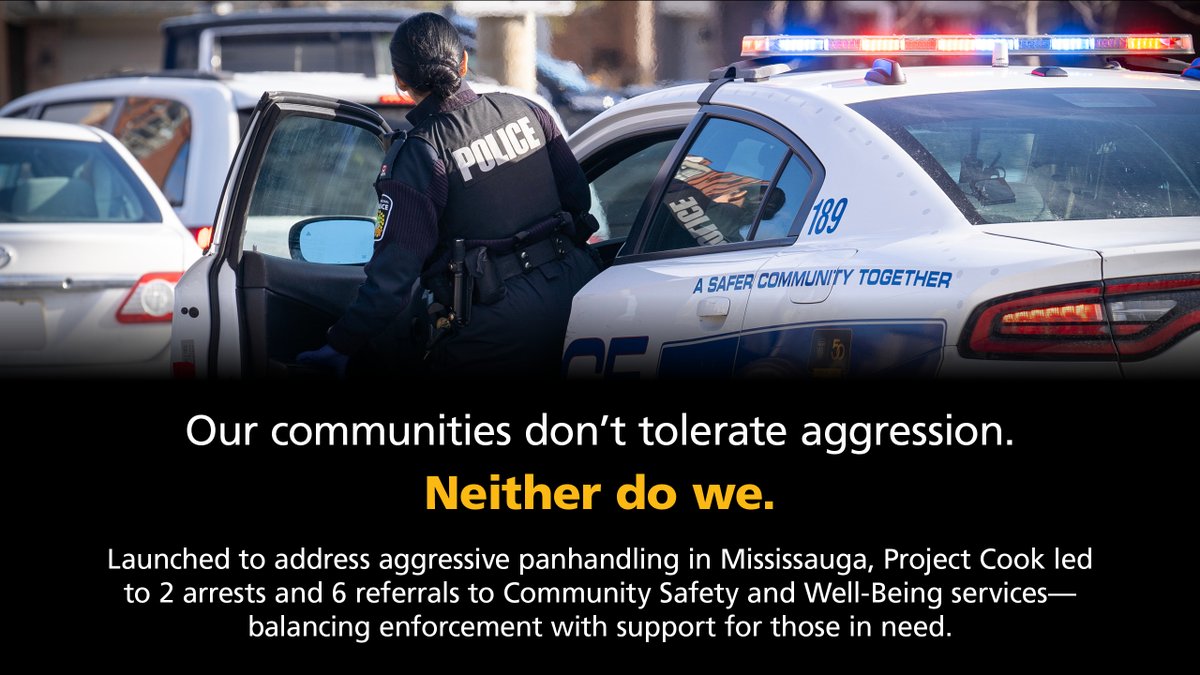 Project Cook is creating safer spaces in Mississauga by connecting people experiencing homelessness with resources and tackling root causes, while addressing aggressive panhandling under Ontario’s Safe Streets Act. #NeitherDoWe