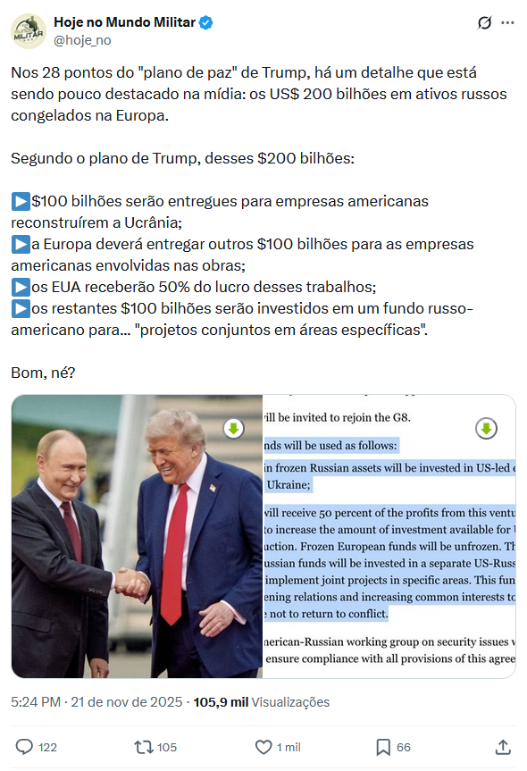 E hoje, o perfil hoje no mundo militar descobriu que os "mocinhos" não são tão mocinhos assim, como nos filmes.
ueeee...