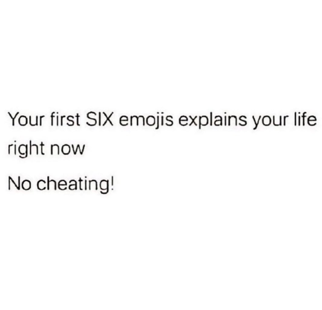 No cheating 😉