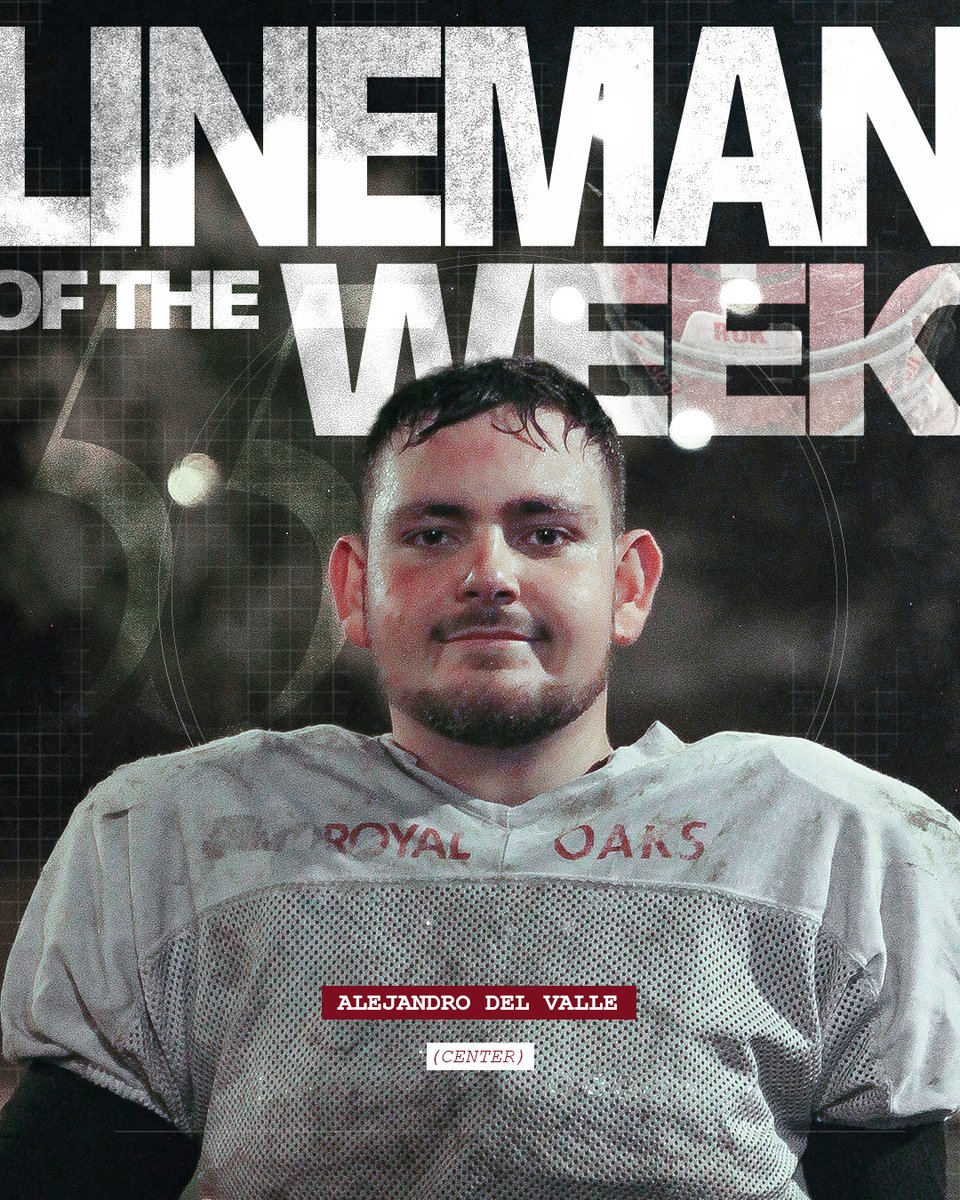 Unbeatable 🦏

🍒🏈#AlwaysForward 
#linemanoftheweek #americanfootball #center