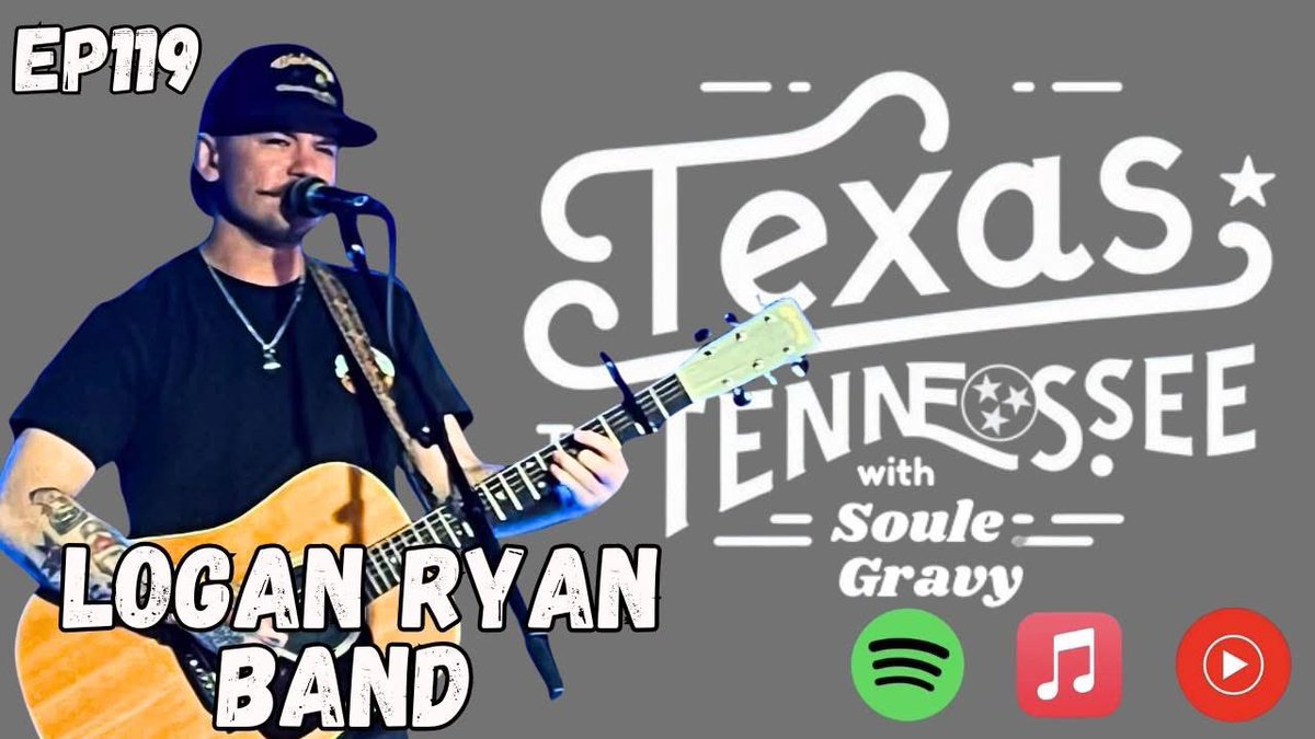 TexasToTennessee Podcast Throwback to EP119 with the Logan Ryan Band 
youtu.be/BL6PzCD5Ym8?si…
