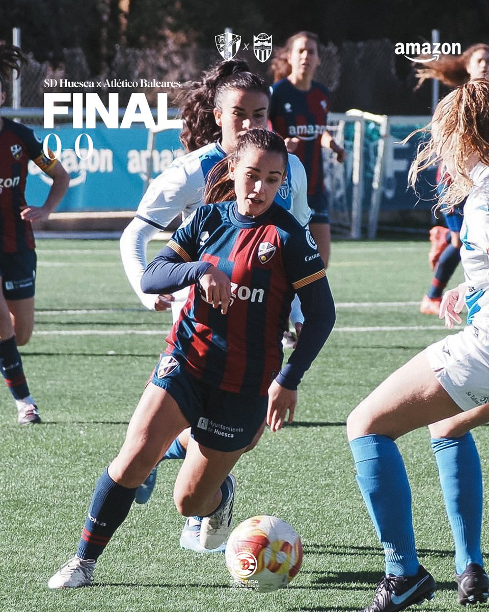 SDHuescaFem's tweet image. FINAL | Acaba el partido en la Base Aragonesa sin goles.

¡Sumamos un nuevo punto! ¡Vamos!

0-0 | #SDHfemAtBaleares🔵🔴