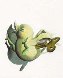 魔法の小鳥
ゼンマイをさして、巻いていきます。
キィ･･･キィ･･･キィィ･･･

#whimsicalart 
#whimsicalillustration
#fairytaleart 
#fantasyart
#whimsicalsurrealism
#幻想
#幻想的