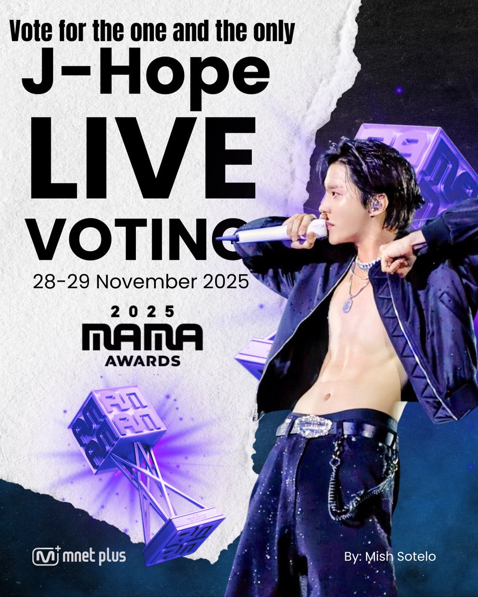 Let's go Hoseok girls!! 🔥