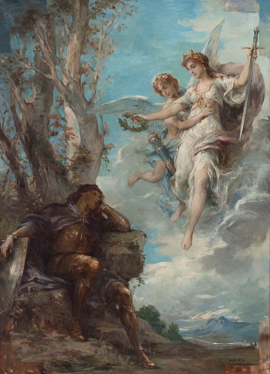 The Knight's Dream
By Henri Leopold Lévy