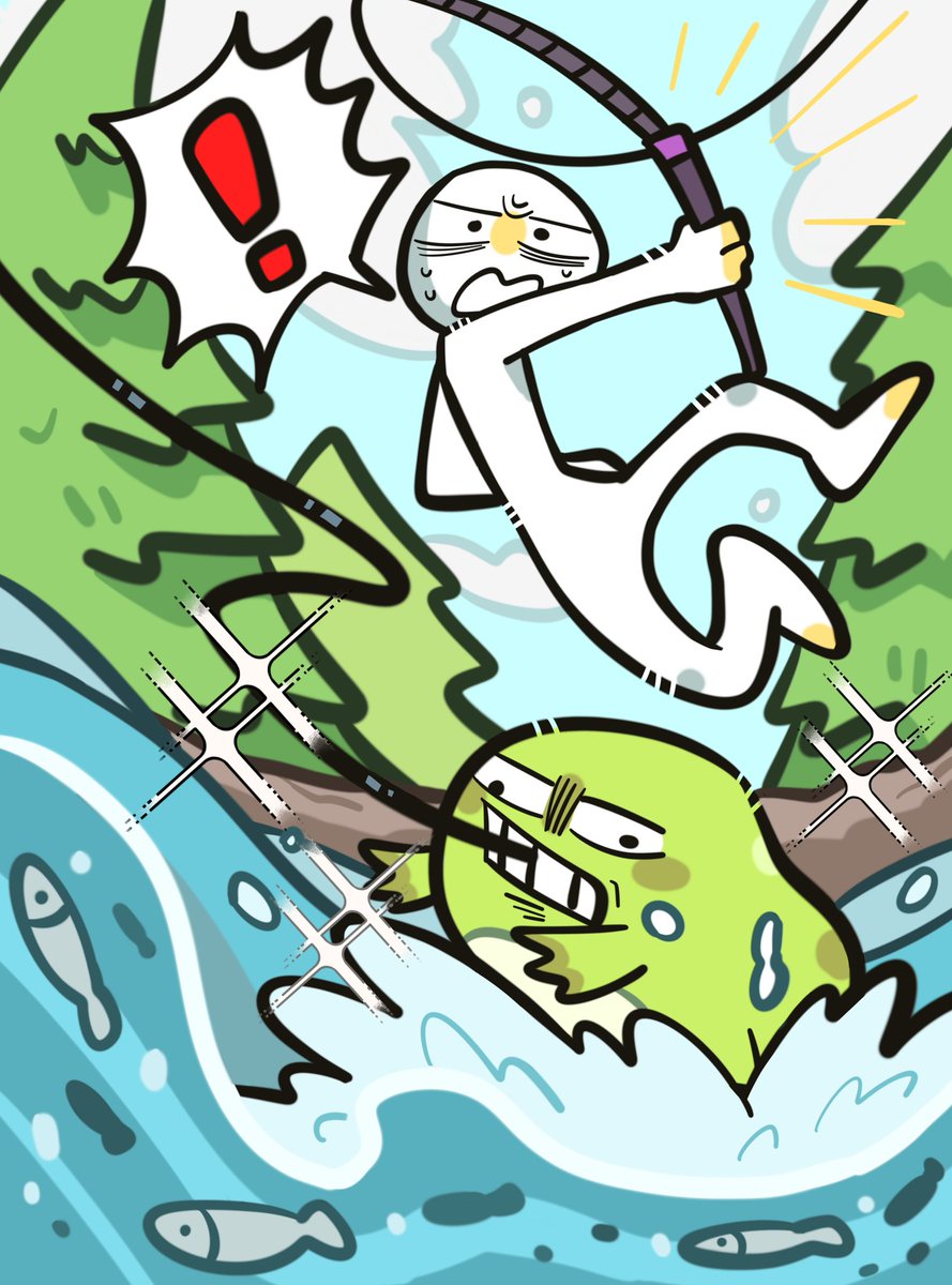 Normillt's tweet image. 上钩了！