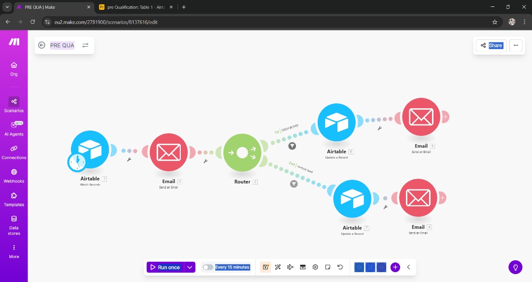 Talks_with_LLms's tweet image. 2/20 just Finish Proj 2

The core functions​, ✅ Get instant certainty AUTO routes leads based on Financial Status

​CRM Status Flags your HOT buyers instantly with a checkmark
​Priority Alerts

Sales team only gets pings for ready-to-close leads
Total focus on buyers with cash