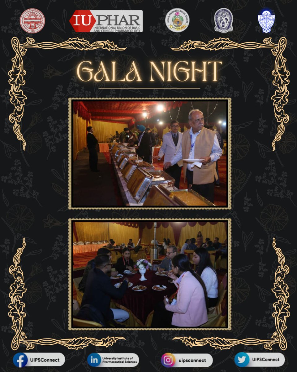 UIPSconnect's tweet image. #panjabuniversity #puchd #uips #ipscon #pharmacology #metgala #ips #event #celebration